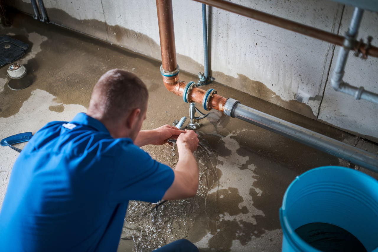 Emergency plumbing service